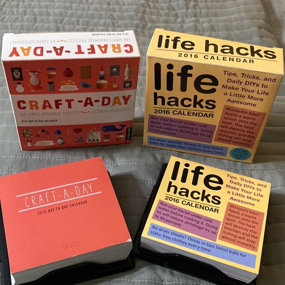 Office | Life Hacks Craftaday Calendars | Poshmark